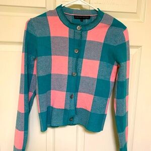 English factory brand women’s button up knit cardigan size extra small